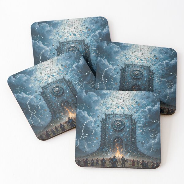 Item preview, Surreal Art Diverse Artistic Expressions Cosmic Wars Fantasy designed and sold by ART ATTACK ZONE.