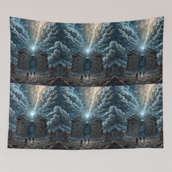 Item preview, Sky Art Diverse Artistic Expressions Cosmic Wars Fantasy designed and sold by ART ATTACK ZONE.