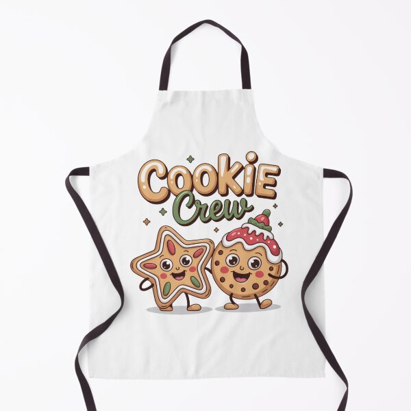 Item preview, Cute Christmas Cookie Crew – Gingerbread & Chocolate Chip designed and sold by PatiMood.