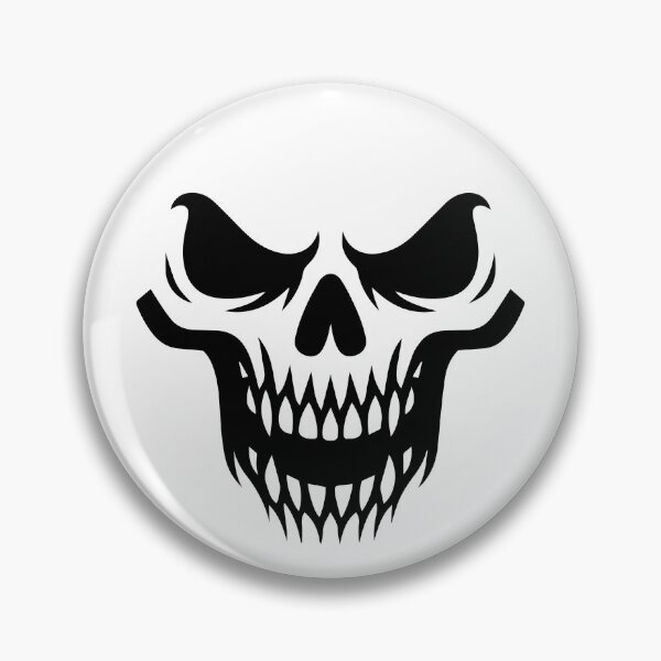 Item preview, Smiling skull designed and sold by Tattee.