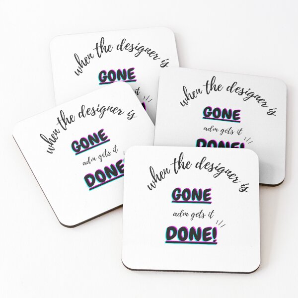 Item preview, ADM gets it done! designed and sold by VXON.