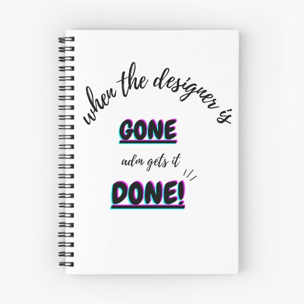 Item preview, ADM gets it done! designed and sold by VXON.