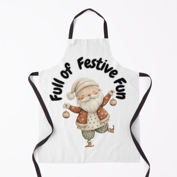 Item preview, Full of Festive Fun Santa Dancing designed and sold by Tees4Tots.