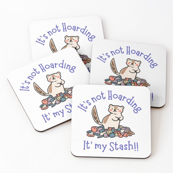 Item preview, It's not Hoarding  It's my Stash!! designed and sold by StitcherSara.