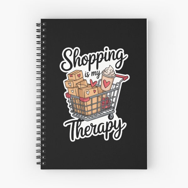 Item preview, Shopping Is My Therapy Funny Shopping Lovers designed and sold by WalshDrawnLaugh.