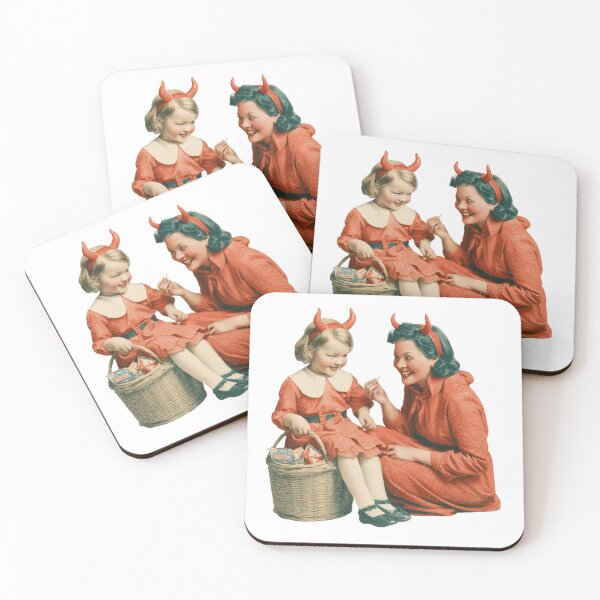 Item preview, Vintage Mother and child trick or treating designed and sold by MendaciousMina.