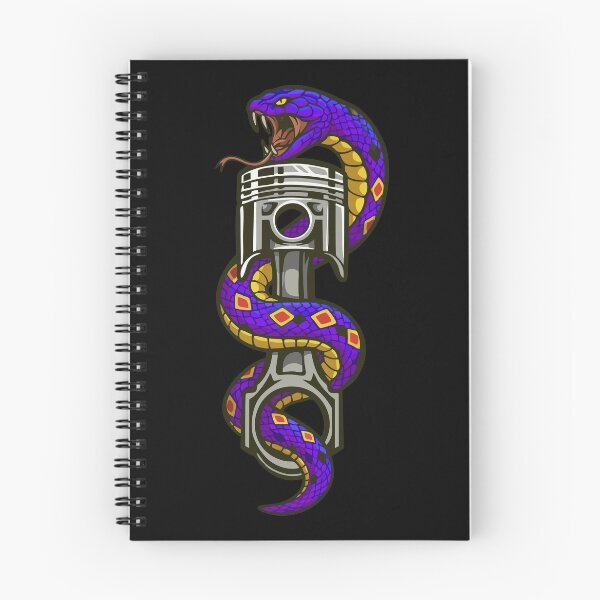 Item preview, Piston Snake Purple designed and sold by BronArtworks.