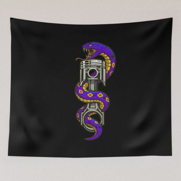 Item preview, Piston Snake Purple designed and sold by BronArtworks.