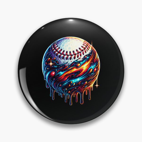 Artikelvorschau, Baseball Planet Drip Baseball Drip Baseball Eiscreme Drip entworfen und verkauft von miaa-artistshop.
