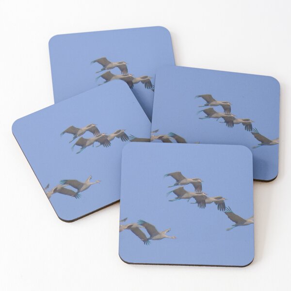 Item preview, Twelve Sandhill Cranes Flying By designed and sold by Wonders Of Paradise.