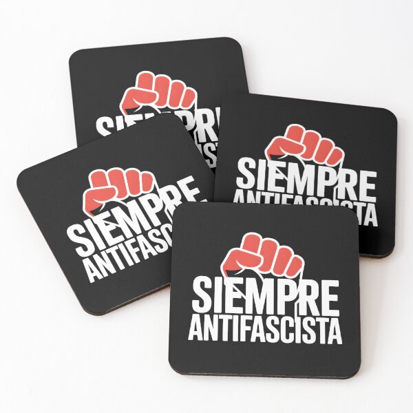 Item preview, Siempre Antifascista  - This design is for those who believe in freedom, equality, and resistance to fascism.  designed and sold by ZyziowskyArt.