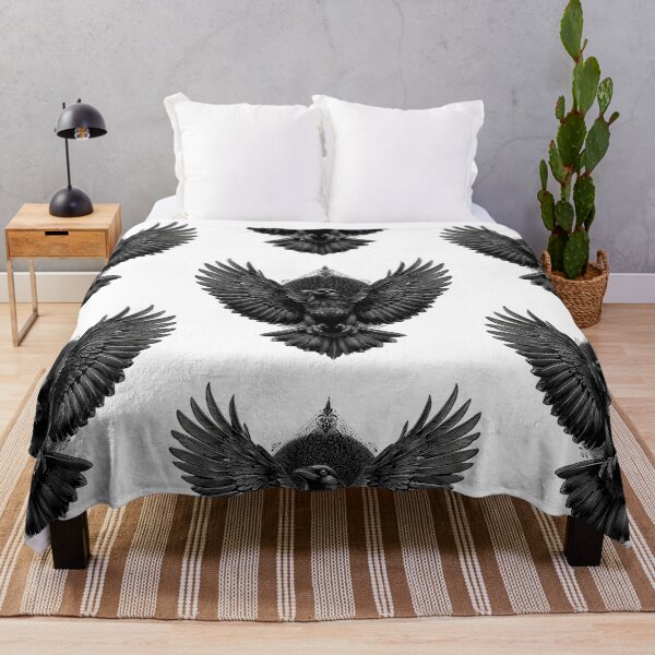 Item preview, Flying Raven designed and sold by MendaciousMina.