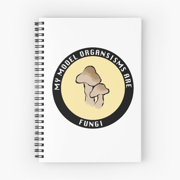 Item preview, My model organisms are fungi - yellow designed and sold by Starving Scientist.