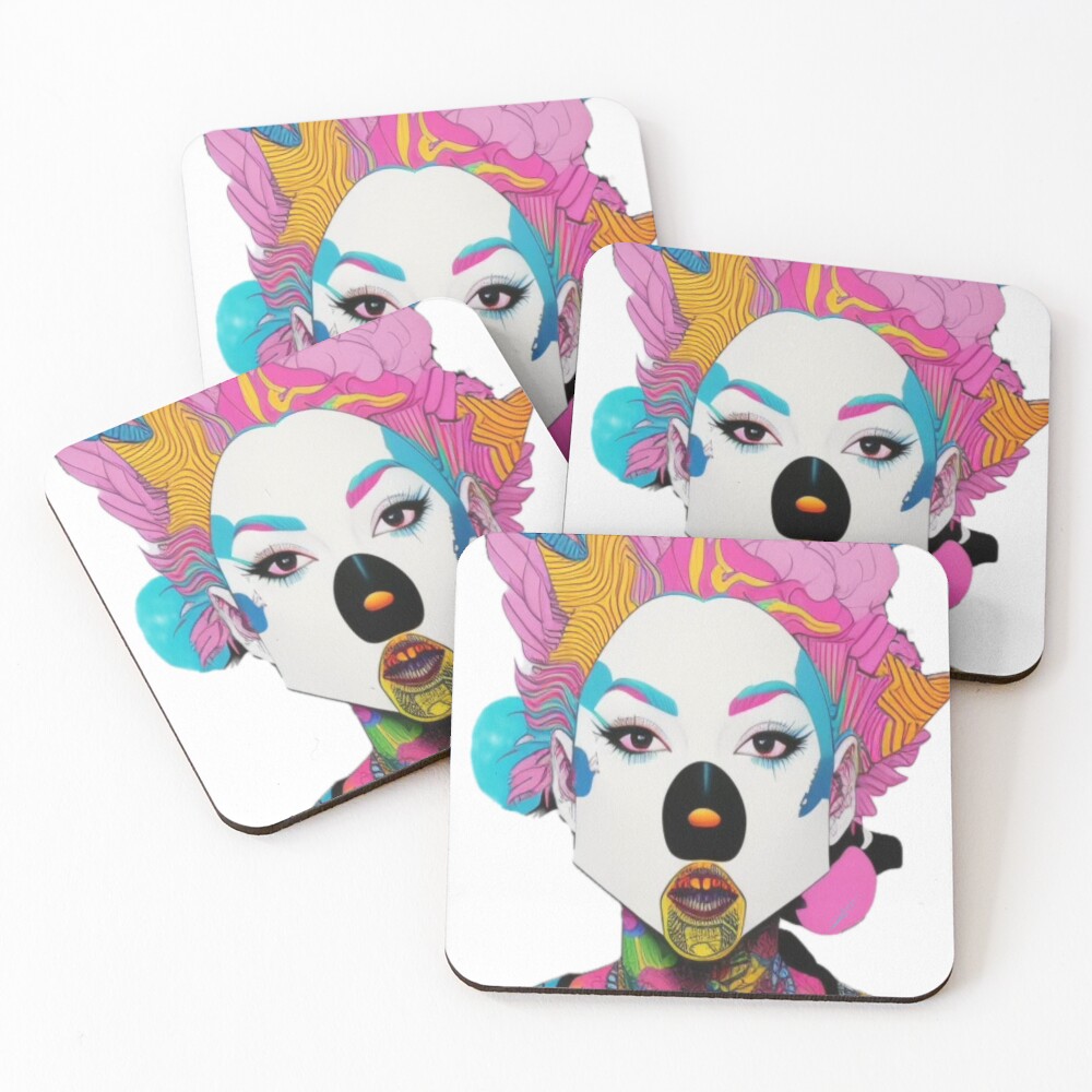 Item preview, Coasters (Set of 4) designed and sold by Roxbuc.