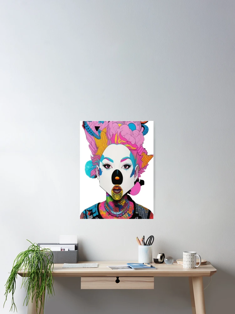 Imagen 2 de 3, Póster con la obra , diseñada y vendida por R0X Designs .