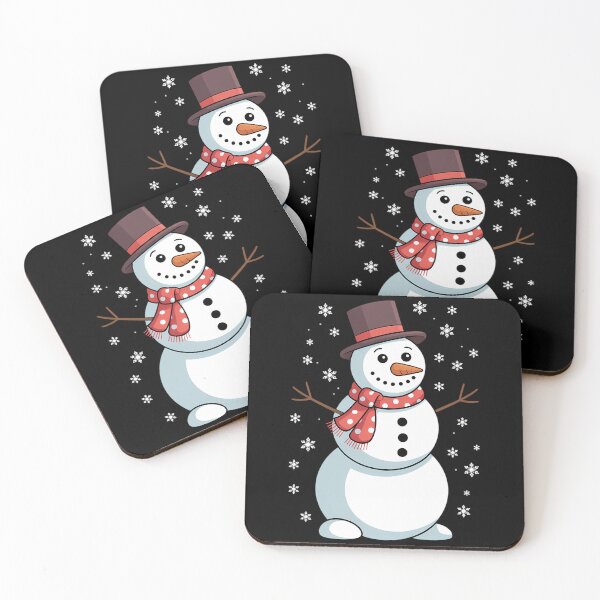 Item preview, Snowman in Winter with Snow designed and sold by WalshDrawnLaugh.