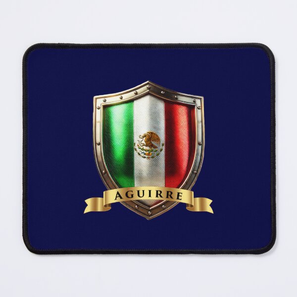 Item preview, Aguirre Heritage Crest, Mexico Spirit designed and sold by Highlandkings.