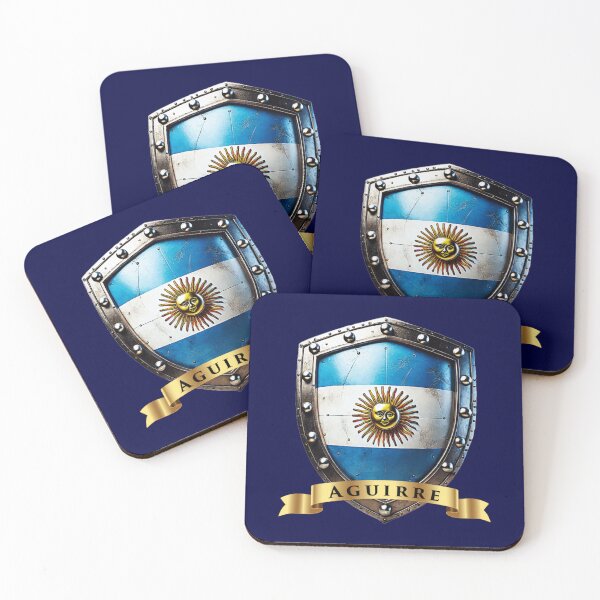 Item preview, Aguirre Heritage Crest, Argentina Spirit designed and sold by Highlandkings.