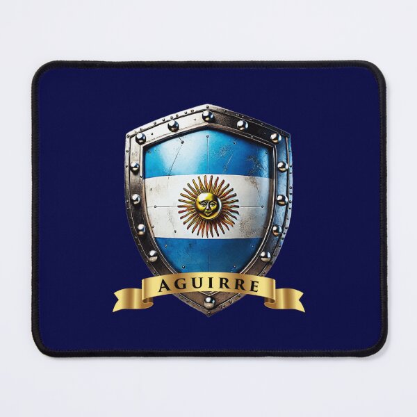 Item preview, Aguirre Heritage Crest, Argentina Spirit designed and sold by Highlandkings.