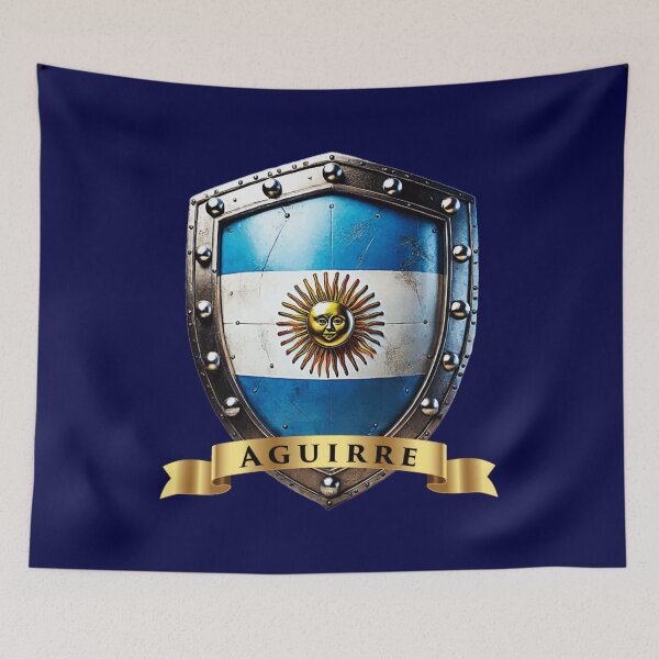 Item preview, Aguirre Heritage Crest, Argentina Spirit designed and sold by Highlandkings.