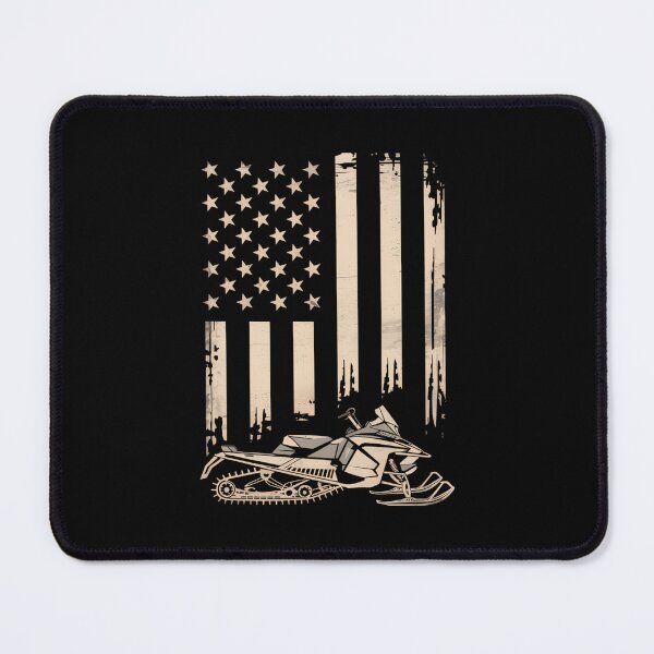 Item preview, Snowmobile Winter Snow US Flag Snowmobiling designed and sold by WalshDrawnLaugh.