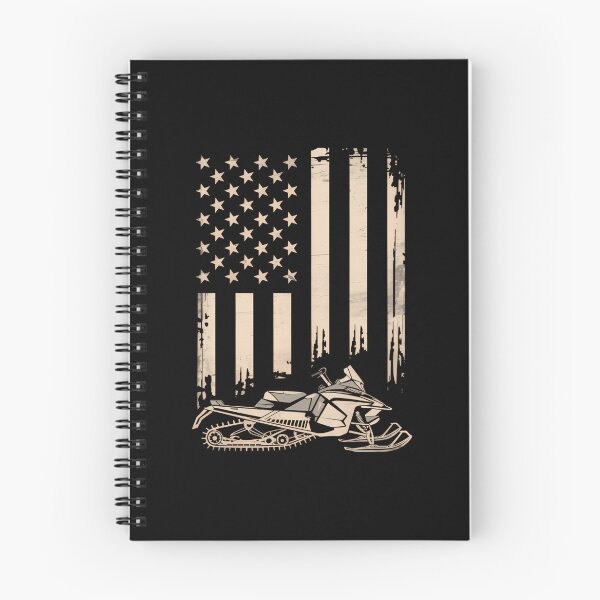 Item preview, Snowmobile Winter Snow US Flag Snowmobiling designed and sold by WalshDrawnLaugh.