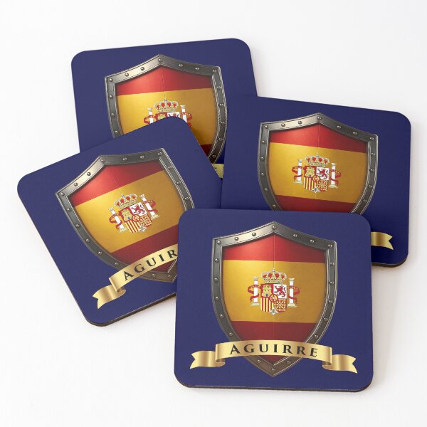 Item preview, Aguirre Heritage Crest, Spain Spirit designed and sold by Highlandkings.