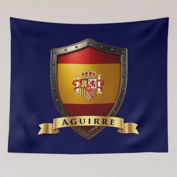 Item preview, Aguirre Heritage Crest, Spain Spirit designed and sold by Highlandkings.
