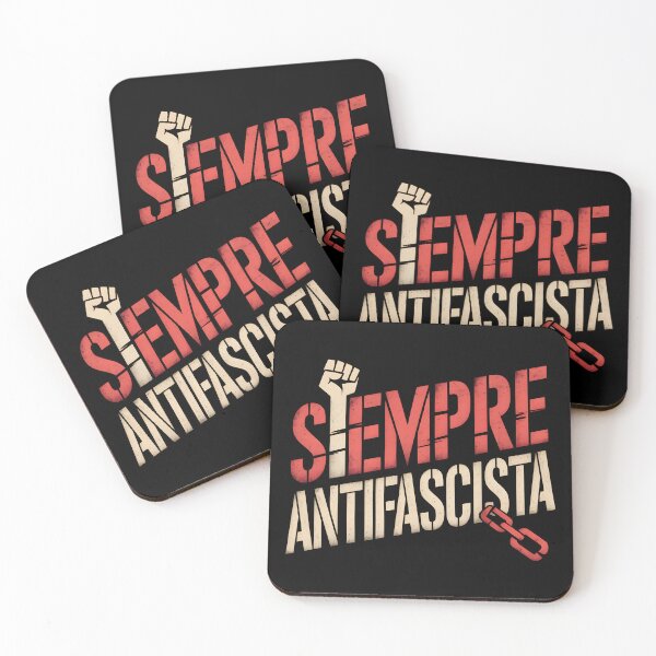Item preview, Siempre Antifascista  - This design is for those who believe in freedom, equality, and resistance to fascism.  designed and sold by ZyziowskyArt.