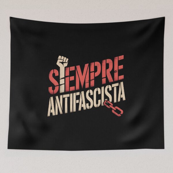 Item preview, Siempre Antifascista  - This design is for those who believe in freedom, equality, and resistance to fascism.  designed and sold by ZyziowskyArt.