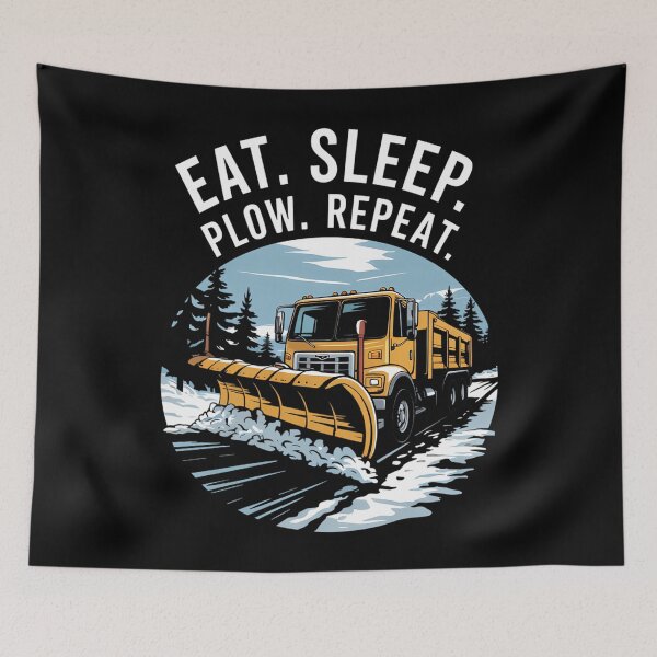 Item preview, Snowplow Plow Truck designed and sold by WalshDrawnLaugh.
