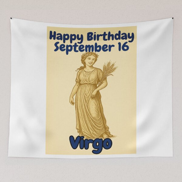 Item preview, Birthday Zodiac Sign – September 16 designed and sold by ariksworld.