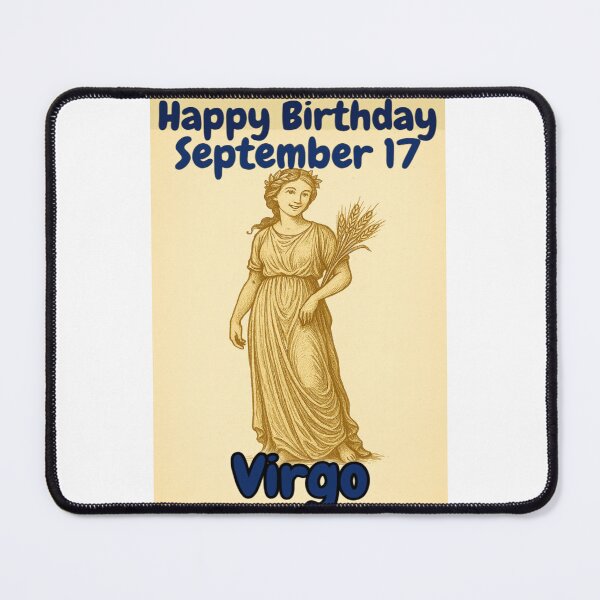 Item preview, Birthday Zodiac Sign – September 17 designed and sold by ariksworld.