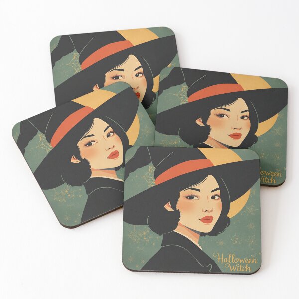 Item preview, vintage anime halloween witch  designed and sold by Vintage City.