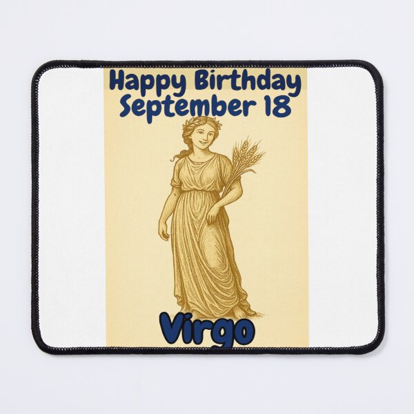 Item preview, Birthday Zodiac Sign – September 18 designed and sold by ariksworld.