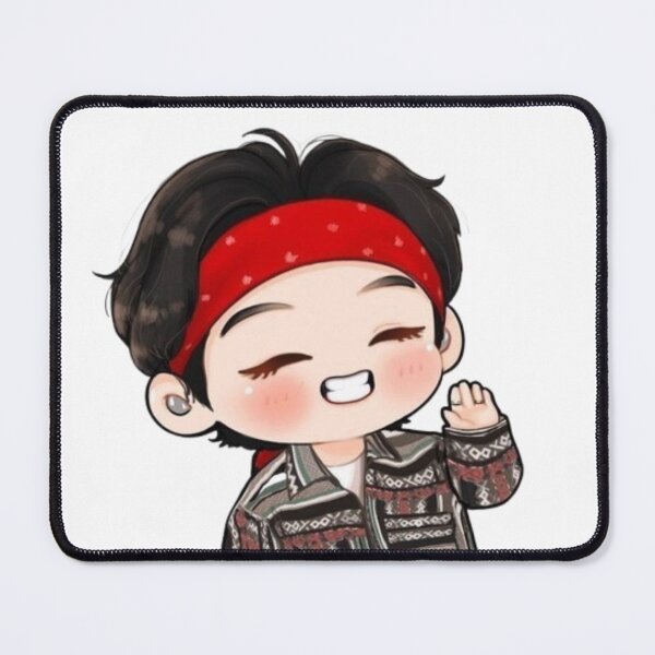 Item preview, Cute Chibi V Waving Fanart designed and sold by DynamiteDrops.