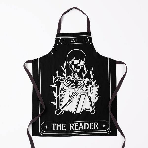 Item preview, the reader (black/white) designed and sold by agirlypopshop.