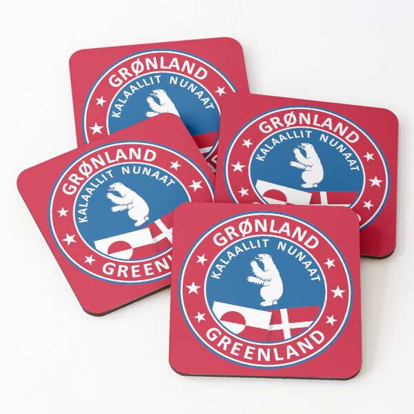 Item preview, Badge of Greenland designed and sold by almadigitalarts.