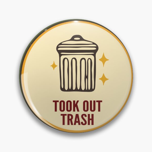 Item preview, Adult Scout Badge: Took out Trash designed and sold by Jumblies.