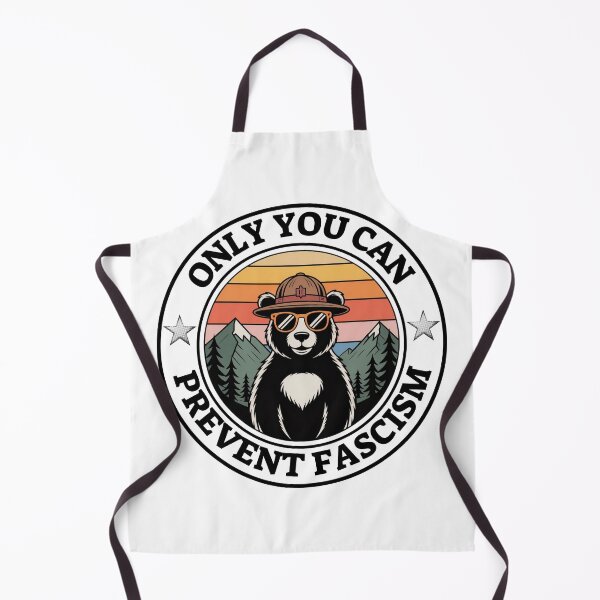 Item preview, Copie de Copie de Funny Bear Only You Can Prevent Fascism - Vintage Resist Smokey designed and sold by ZACK ART.