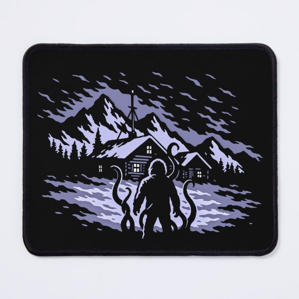 Aperçu de l'œuvre La Chose sur la glace créée et vendue par RetroFearFinds.