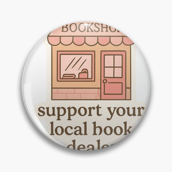 Item preview, support your local book dealer designed and sold by agirlypopshop.
