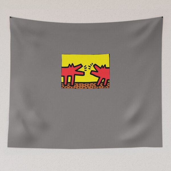 Item preview, KEITH-HARING-DOG-MERCH-T-SHIRT designed and sold by SusanDReamer.