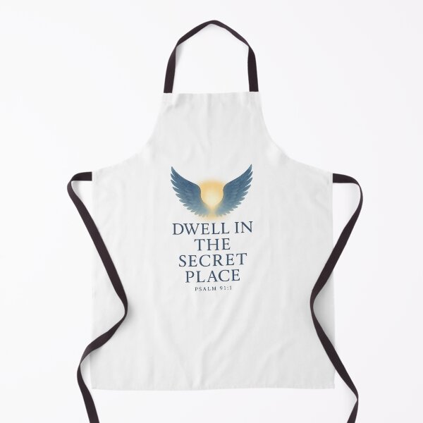Item preview, Dwell in the Secret Place – Psalm 91:1 Christian Wings of Protection Design designed and sold by SoulThread Studio.