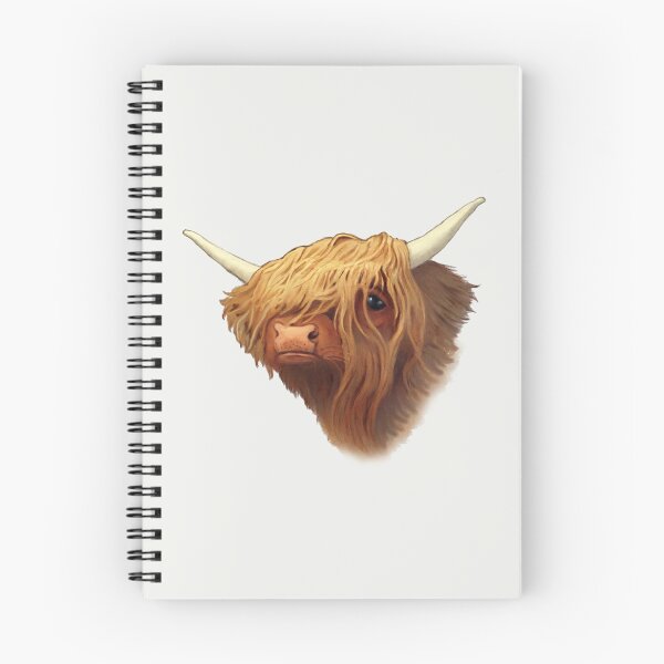 Item preview, Hairy Scottish Highland Cow designed and sold by JoyfulWhimsy.