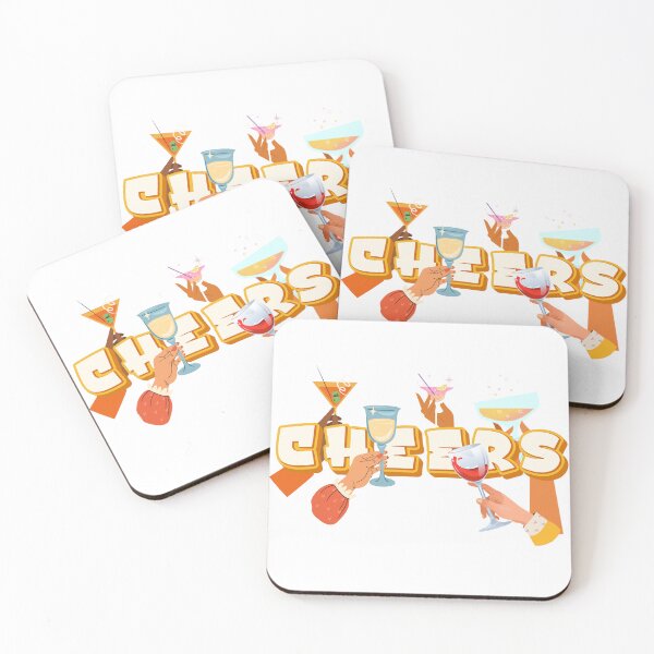 Item preview, Cheers - hands clinking glasses illustration designed and sold by Sylviap Studio.