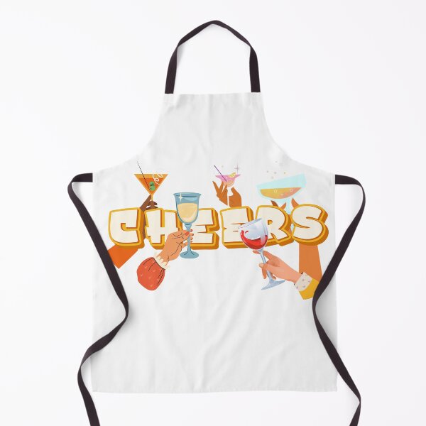 Item preview, Cheers - hands clinking glasses illustration designed and sold by Sylviap Studio.