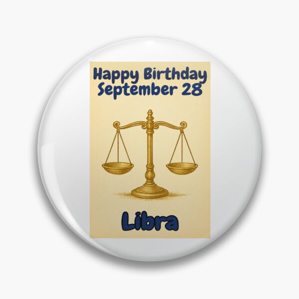 Item preview, Birthday Zodiac Sign – September 28 designed and sold by ariksworld.