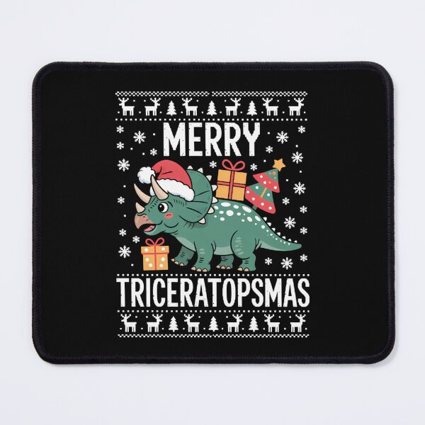 Item preview, Triceratops Christmas Dinosaur Holidays designed and sold by georgiaarsnal.