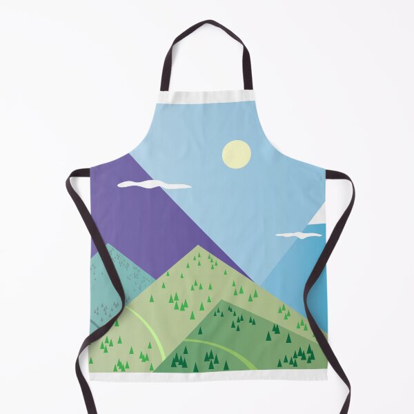 Item preview, abstract mountain natural landscape designed and sold by andbeldesign.